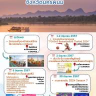 ปฏิทินการท่องเที่ยวเดือนมิถุนายน 2567